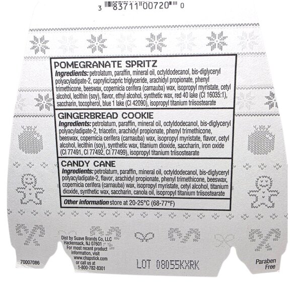 3 Pk (12 Sticks) Chapstick Cozy Comforts Moisturizing Lip Care Limited Edition - Picture 5 of 5